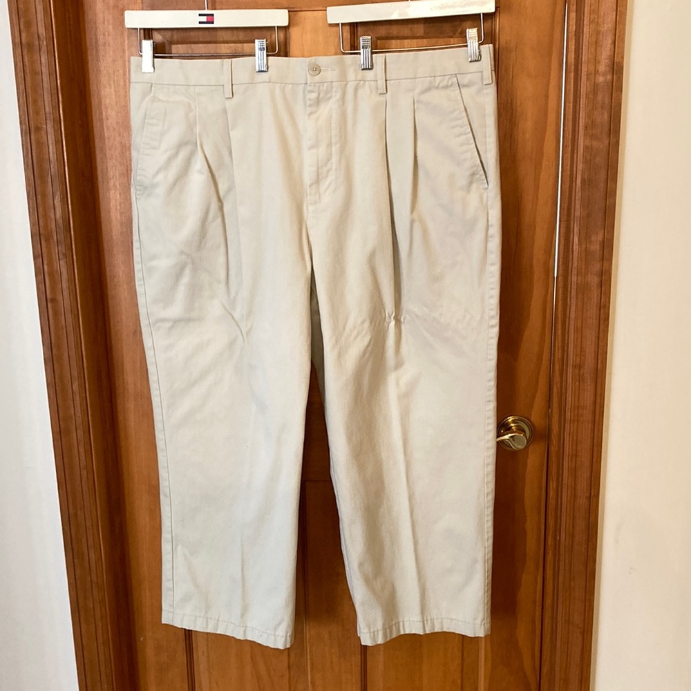 Croft&Barrow Men's Dress Slacks Pleated Front